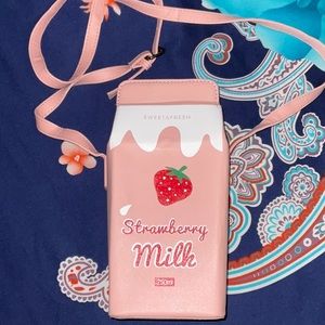 Strawberry Milk Bag